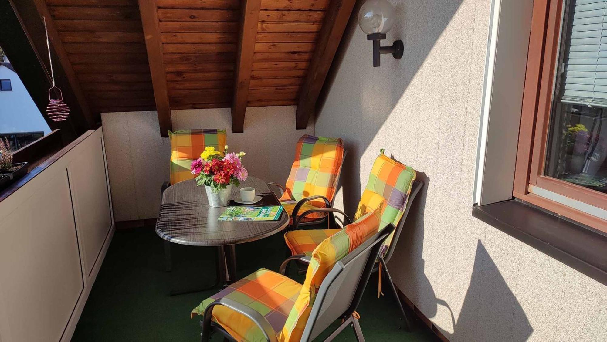 Ferienwohnung Hammerwaldblick Im Dachgeschoss Selb Exterior foto