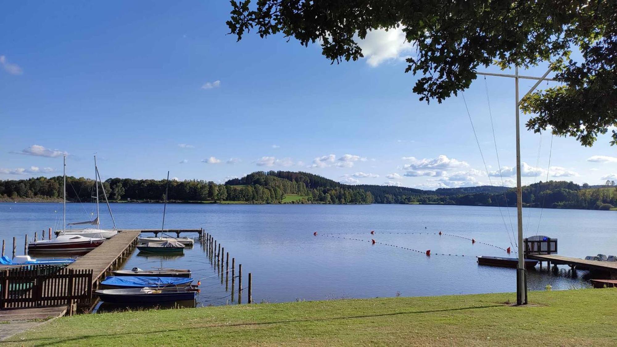 Ferienwohnung Hammerwaldblick Im Dachgeschoss Selb Exterior foto
